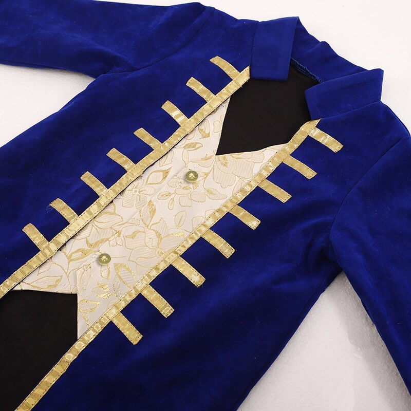 Enchanting Beast Costume for Kids with Luxurious Velvet Jacket