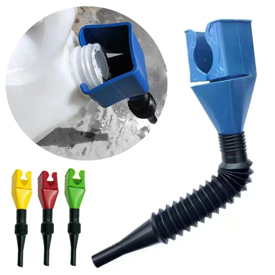 Universal Fuel Funnel for Easy Pouring