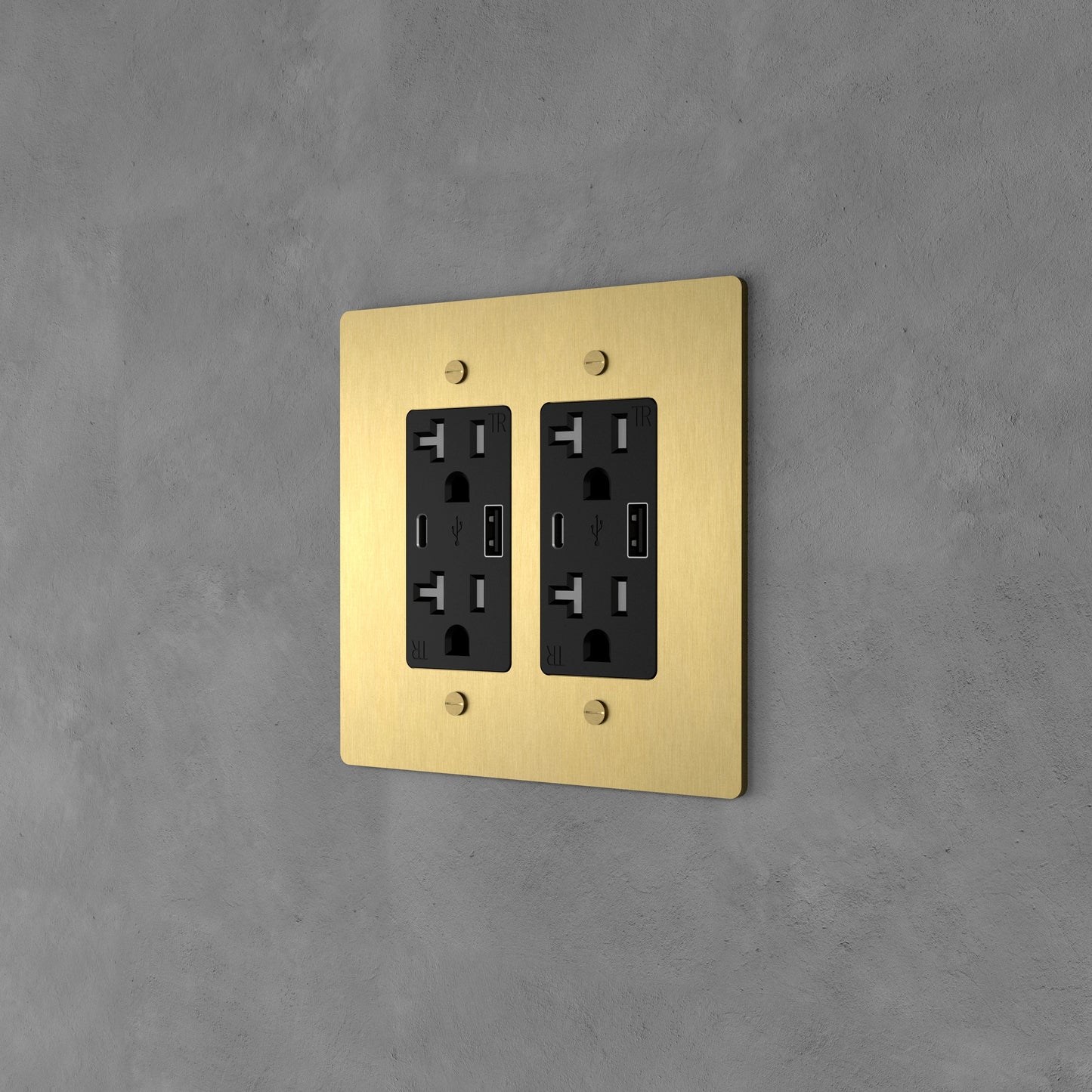 Brass Power Connection