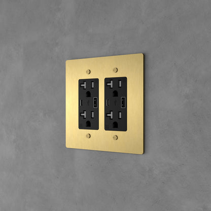 Brass Power Connection