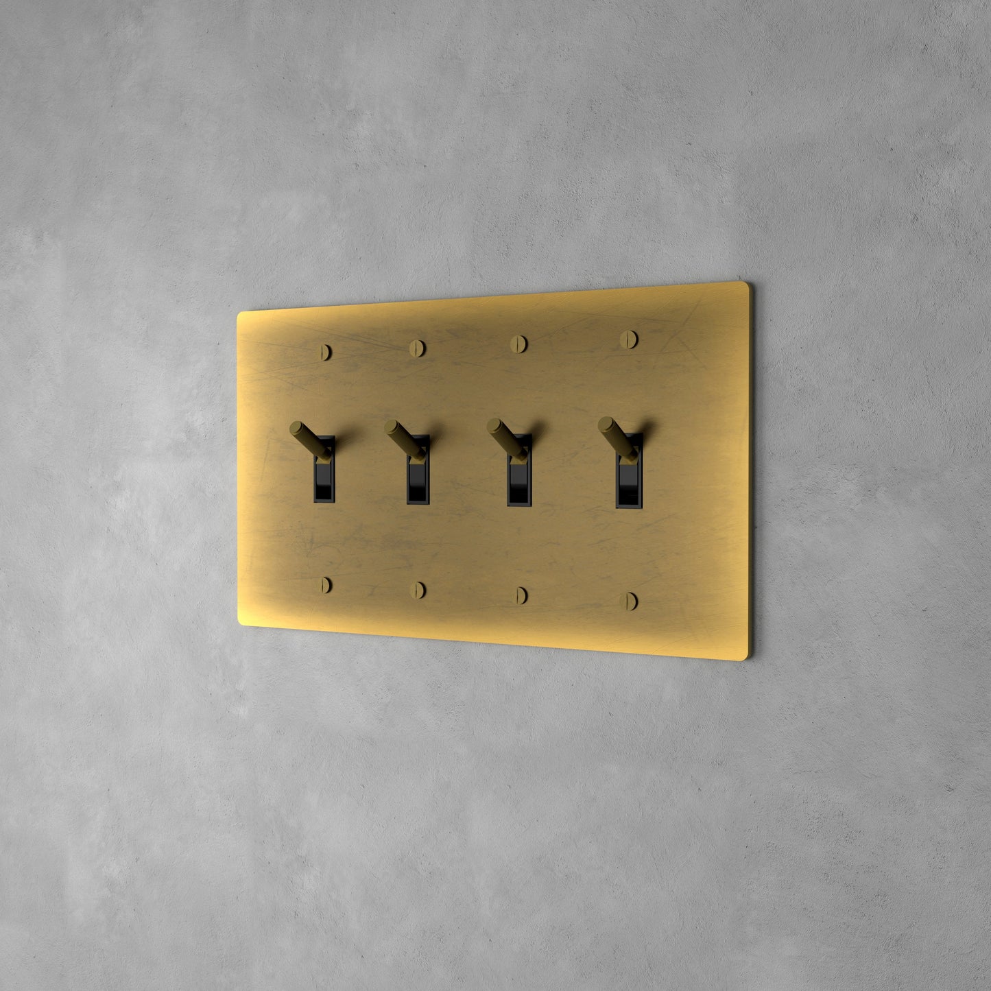 Brass Rocker Switch