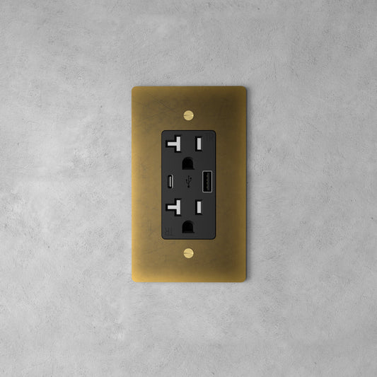 Brass Power Connection