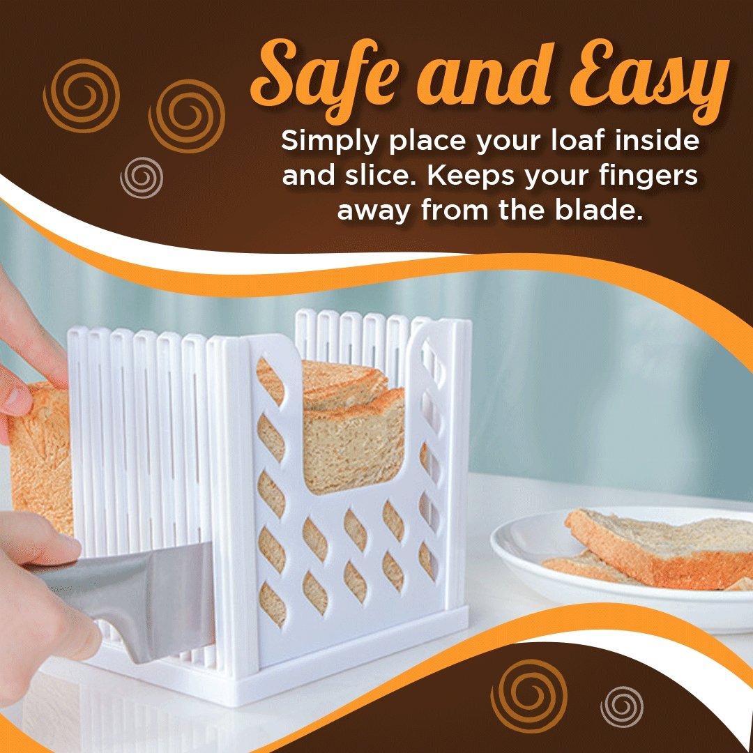 Effortlessly Slice Bread into Perfect, Even Slices - Last Day Discount