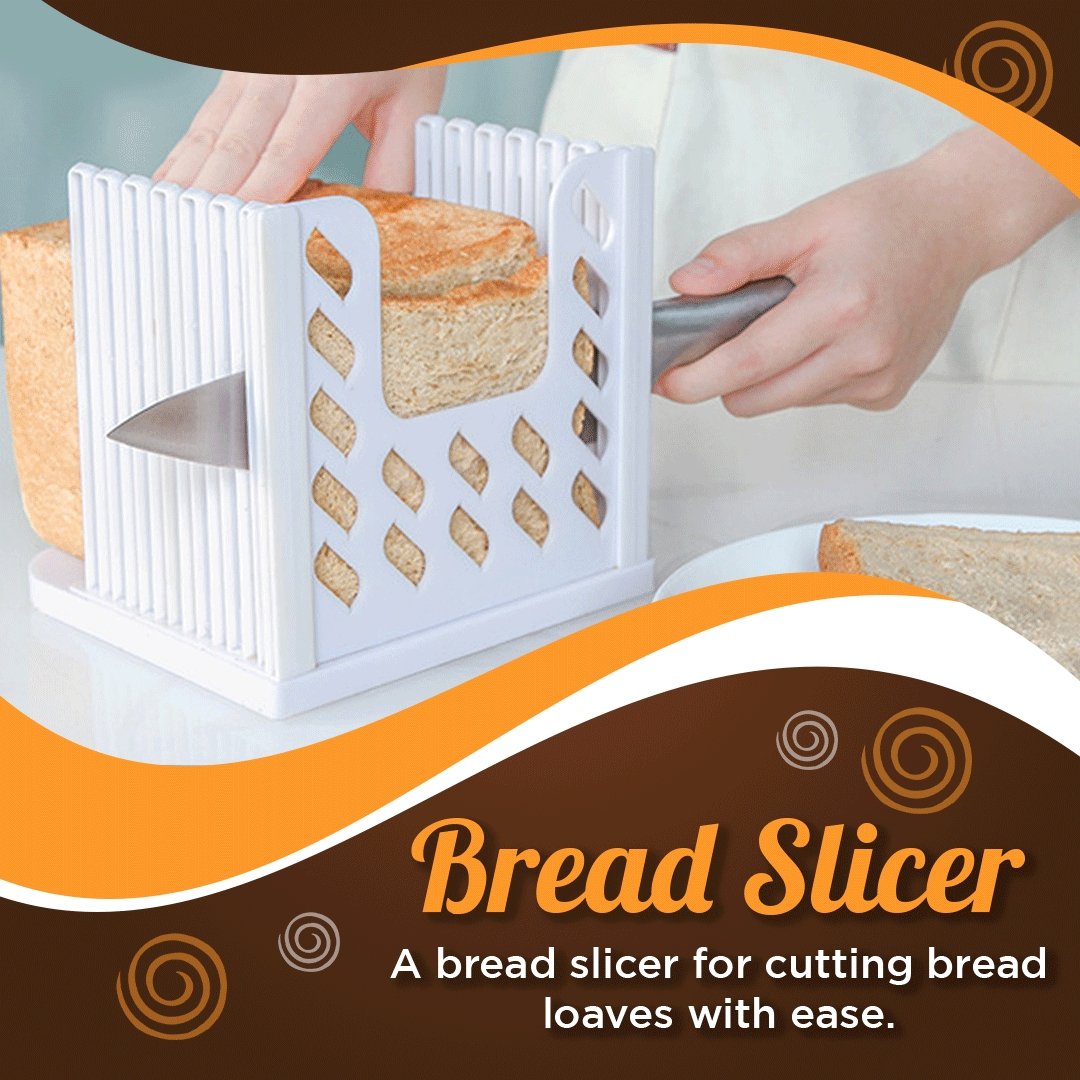 Effortlessly Slice Bread into Perfect, Even Slices - Last Day Discount