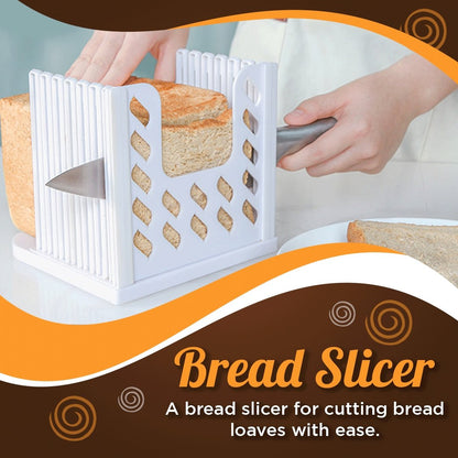 Effortlessly Slice Bread into Perfect, Even Slices - Last Day Discount