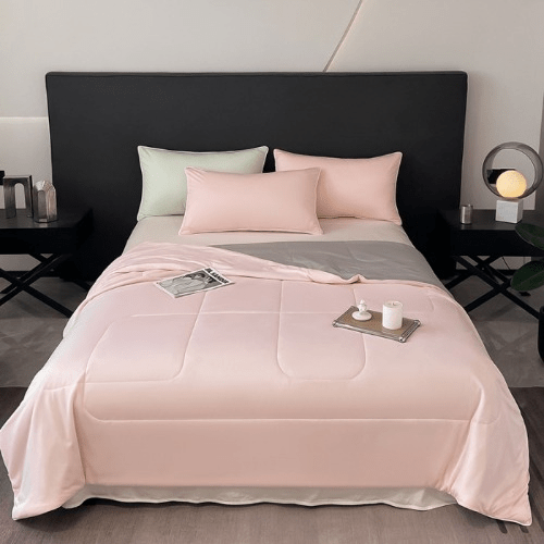 Lightweight Dual-Sided Cooling Blanket for Hot Nights