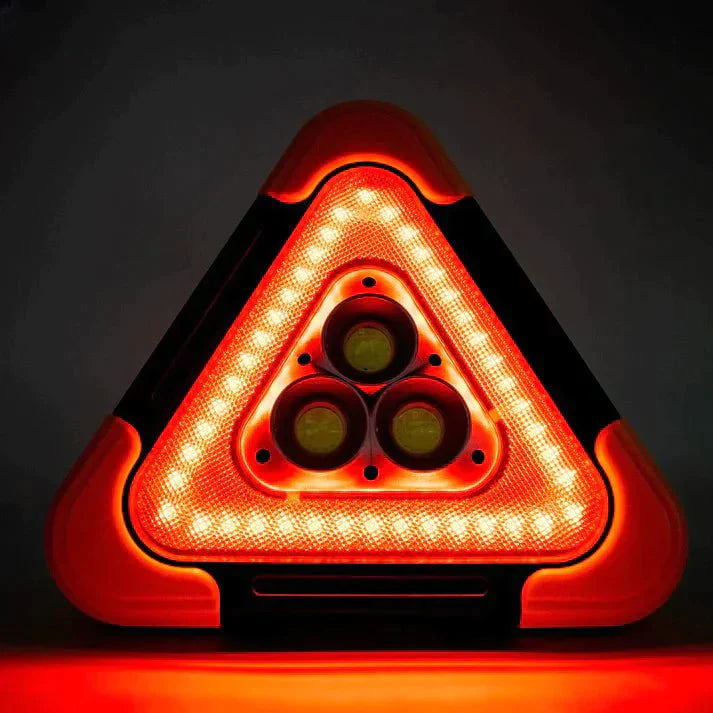 All-in-One Solar Emergency and Warning Light
