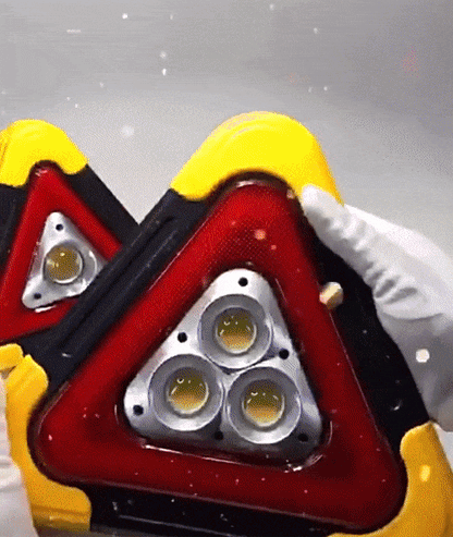 All-in-One Solar Emergency and Warning Light