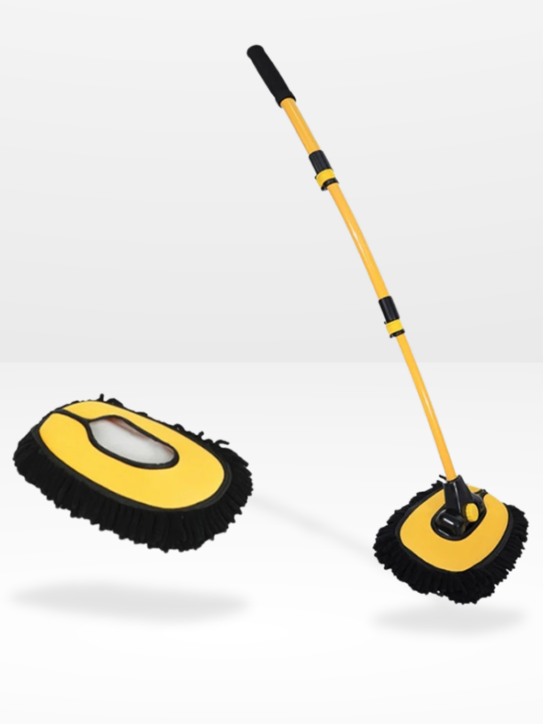 Extendable Soft Brush for Car Cleaning
