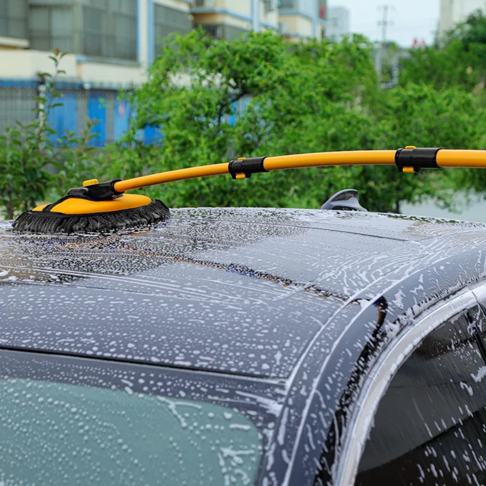 Extendable Soft Brush for Car Cleaning