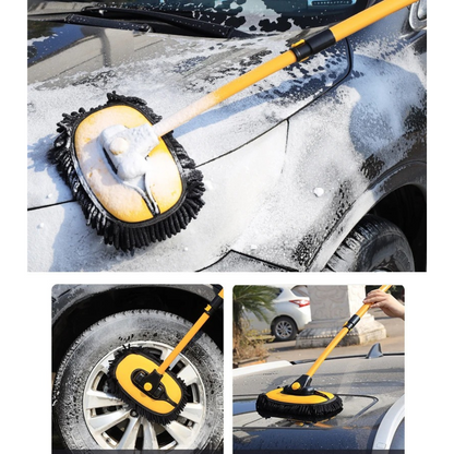 Extendable Soft Brush for Car Cleaning