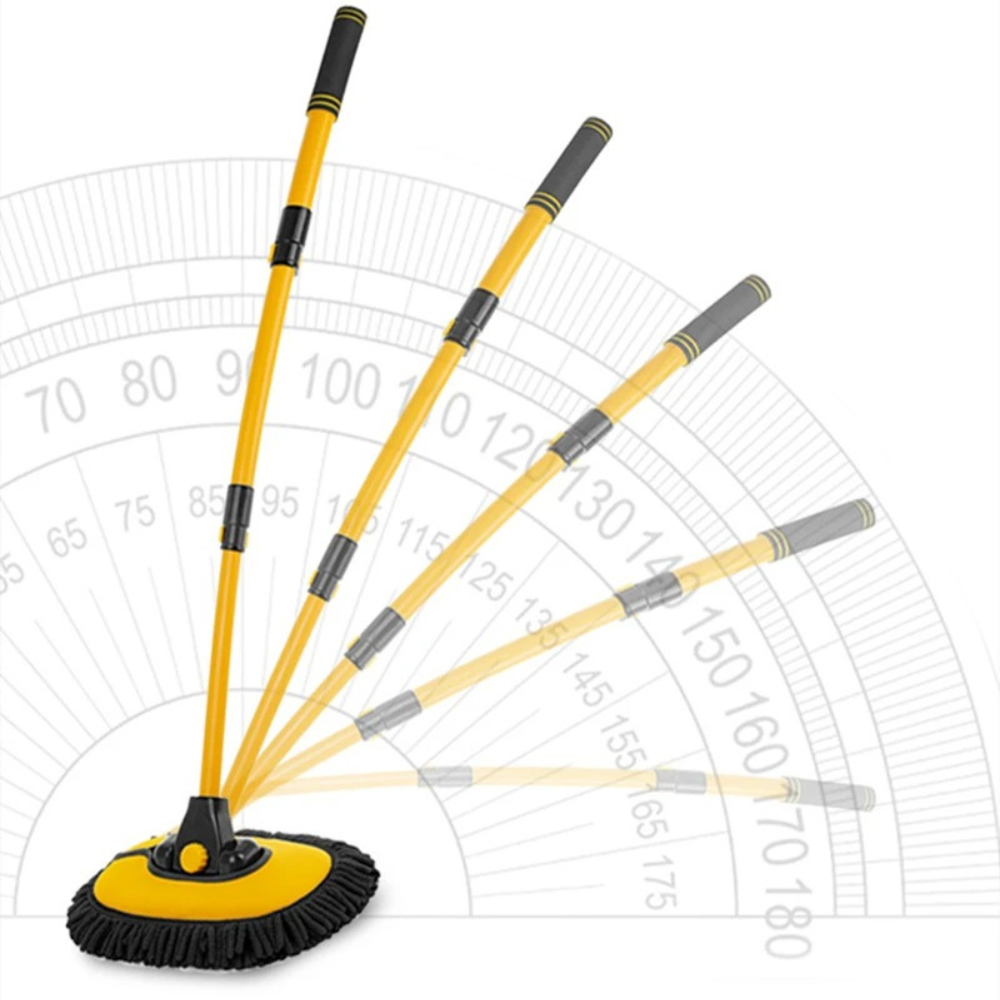 Extendable Soft Brush for Car Cleaning