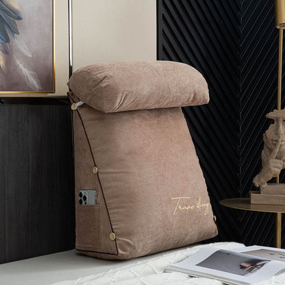 Deluxe Backrest Pillow for Comfortable Reading Support