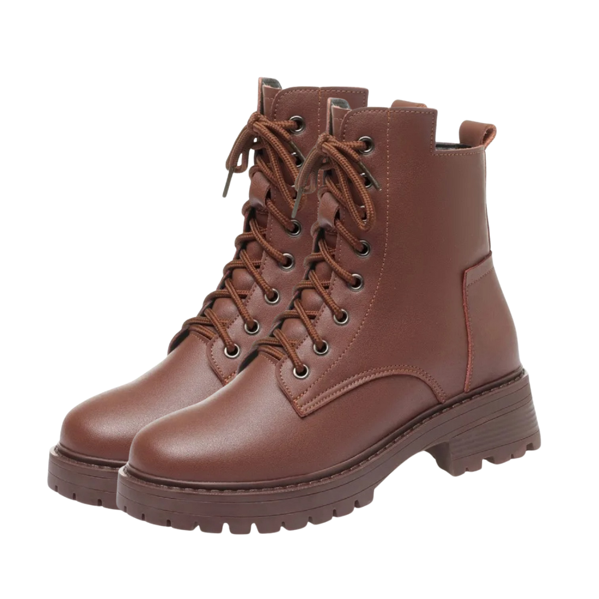Warm Non-Slip Ankle Boots for Women - Genuine Leather Winter Footwear