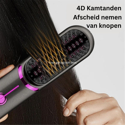 Smoothing Brush for Effortless Hair Styling