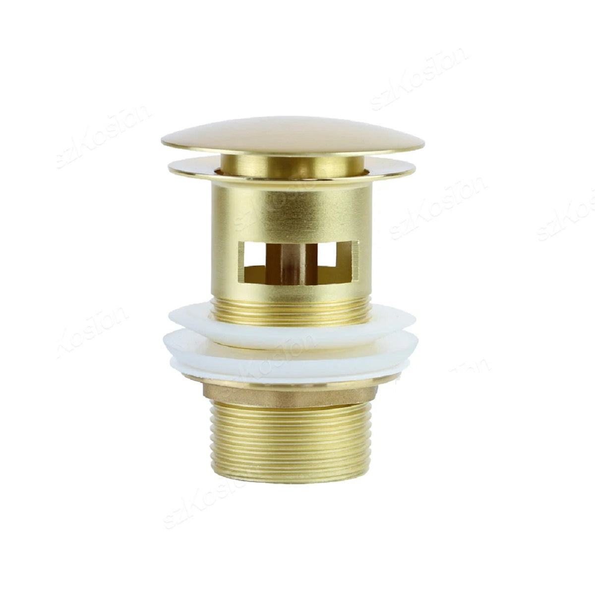 Brass Pop-Up Drain Stopper - Leak-Proof and Easy Installation