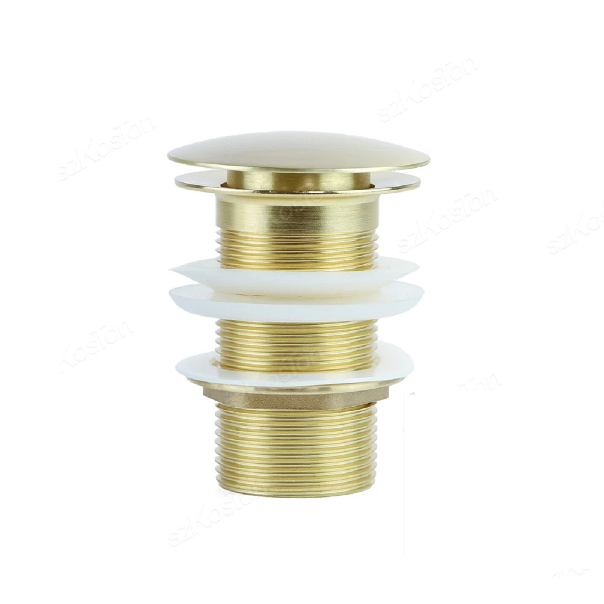 Brass Pop-Up Drain Stopper - Leak-Proof and Easy Installation