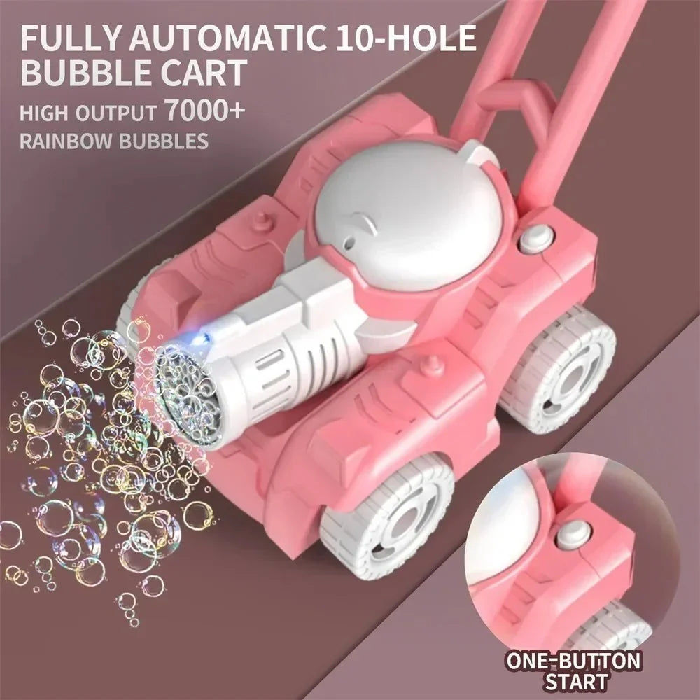 BubbleJoy Mower – Delightful Bubble Maker for Outdoor Fun