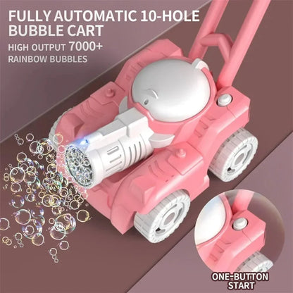 BubbleJoy Mower – Delightful Bubble Maker for Outdoor Fun