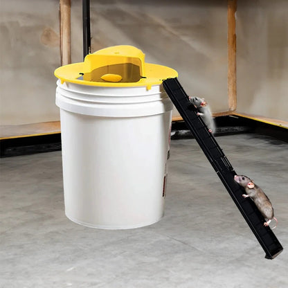 Humane Multi-Catch Bucket Mouse Trap with Auto Reset Feature