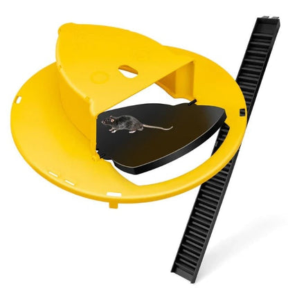 Humane Multi-Catch Bucket Mouse Trap with Auto Reset Feature