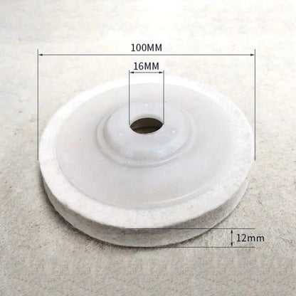 Premium Polishing Felt Wheel for Angle Grinders – Gleaming Finish Disc