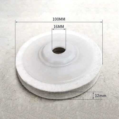 Premium Polishing Felt Wheel for Angle Grinders – Gleaming Finish Disc