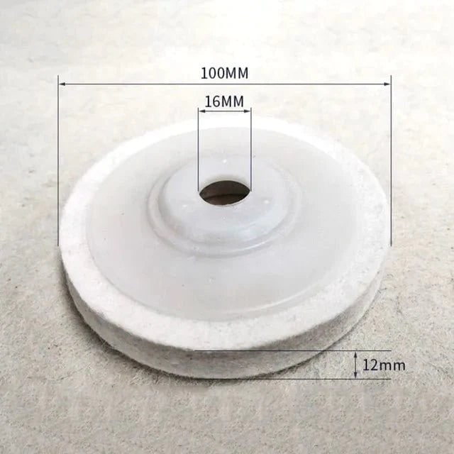 Premium Polishing Felt Wheel for Angle Grinders – Gleaming Finish Disc