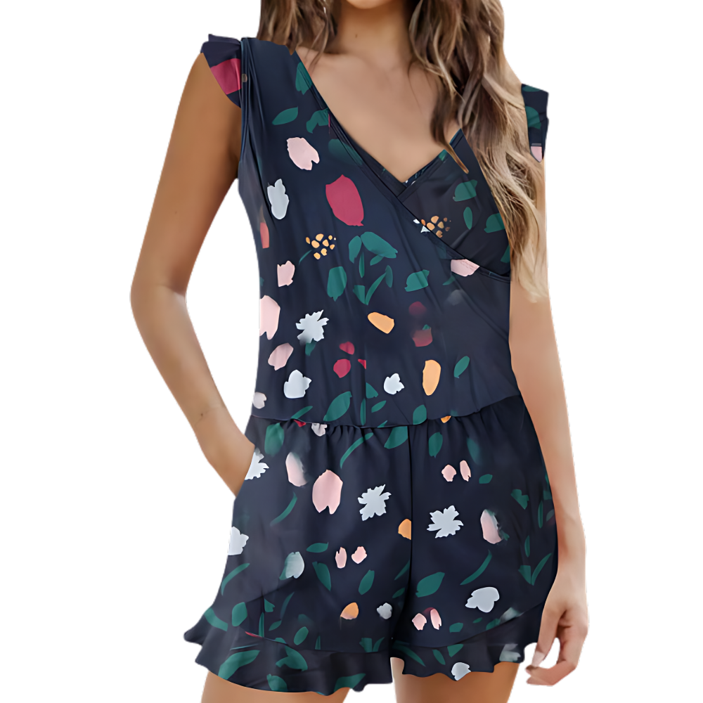 One-Piece Swimsuit with Built-in Bra