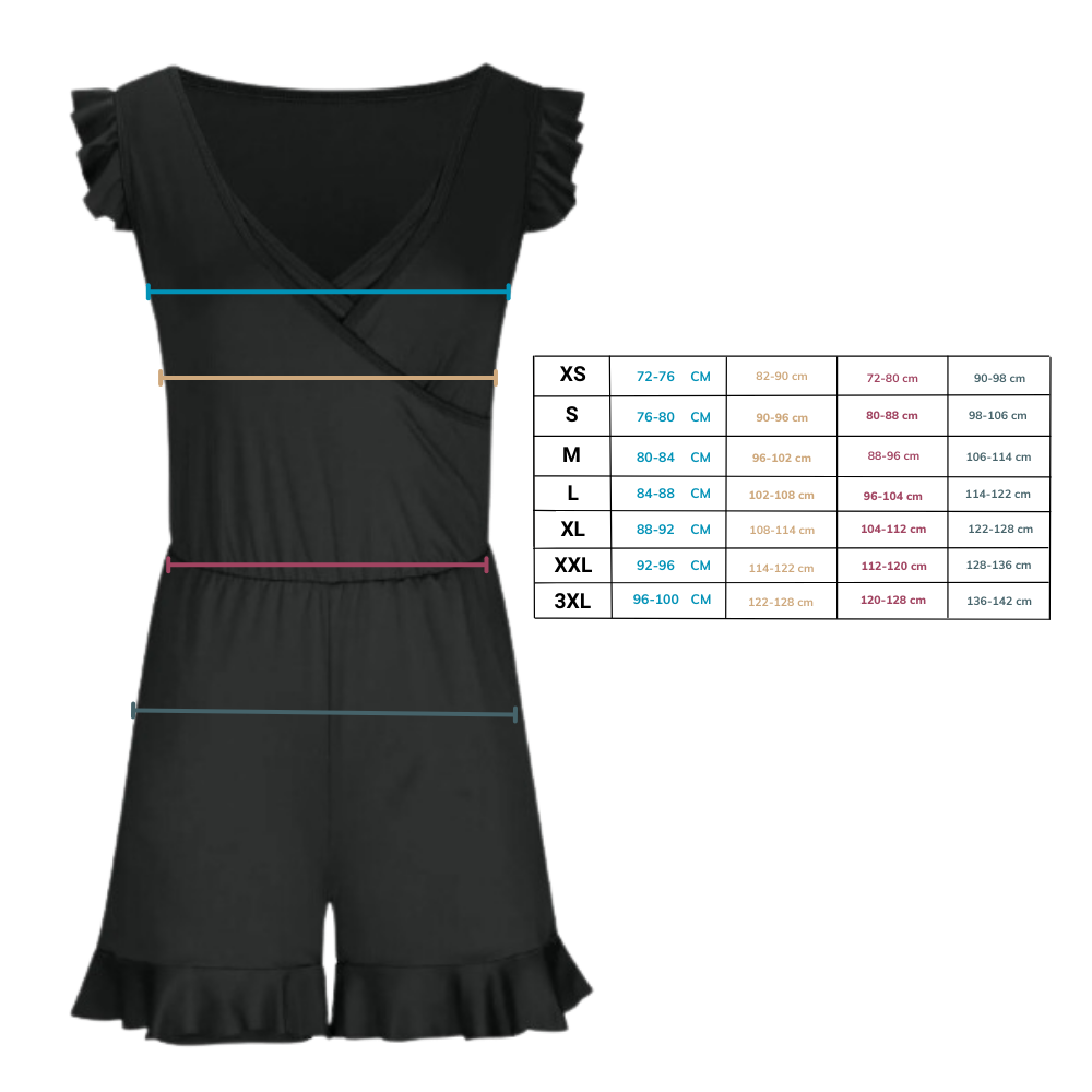 One-Piece Swimsuit with Built-in Bra