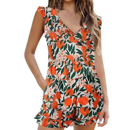 One-Piece Swimsuit with Built-in Bra