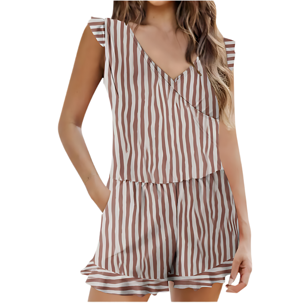 One-Piece Swimsuit with Built-in Bra