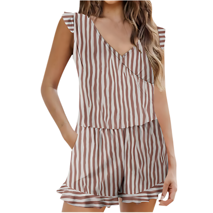 One-Piece Swimsuit with Built-in Bra