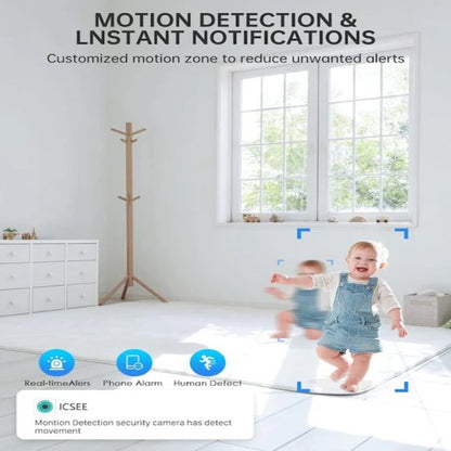 1080P HD Security Camera with Smart 360° Light Bulb Function