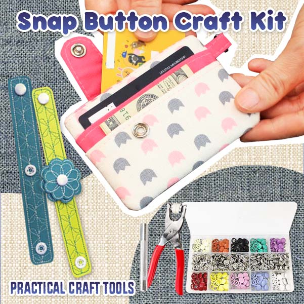 Quick-Fix Snap Fastener Craft Kit