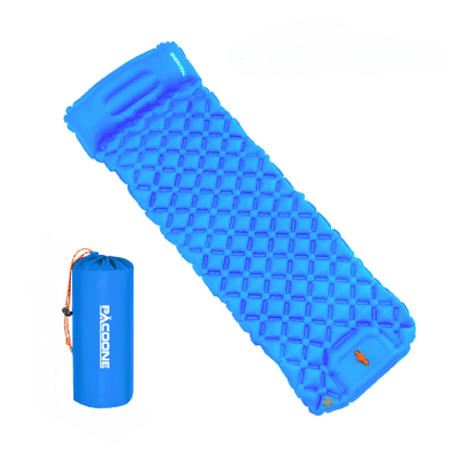 Inflatable Mattress with Pillows – Portable Sleeping Pad