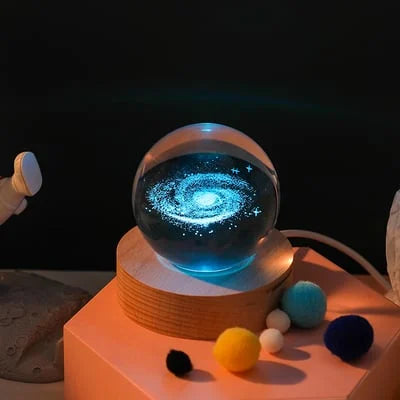 Celestial Sphere - Illuminated Galaxy Globe for Home Decor