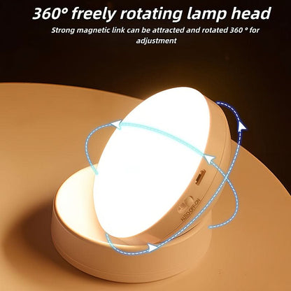 Rechargeable Wall Lamp with Rotating Feature