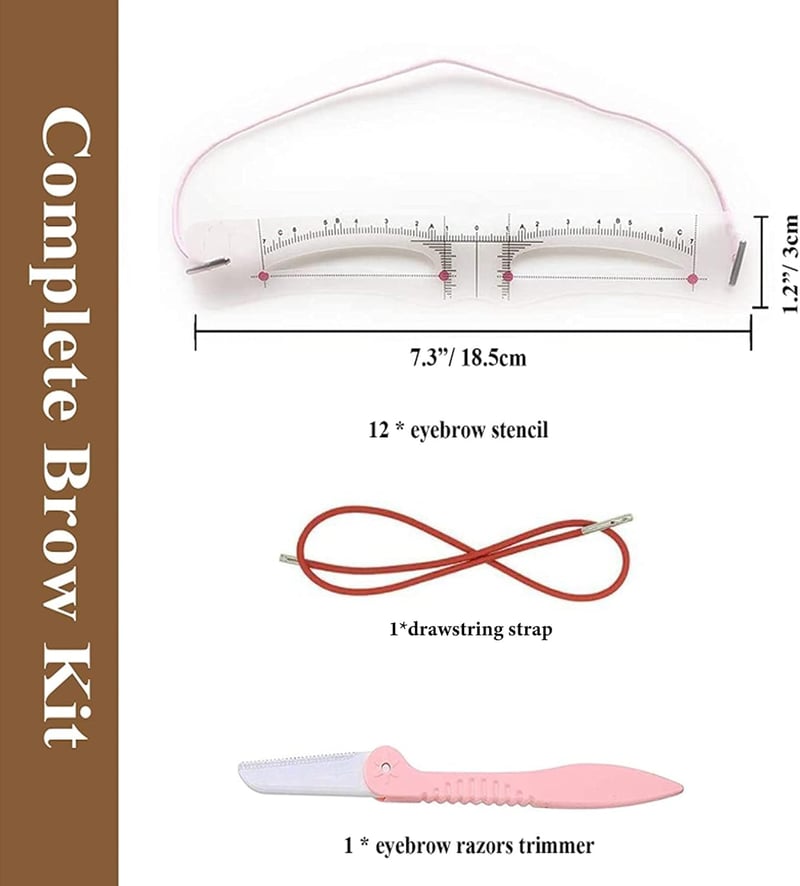 BrowGenius – 12 Perfect Shapes for Effortless Elegance