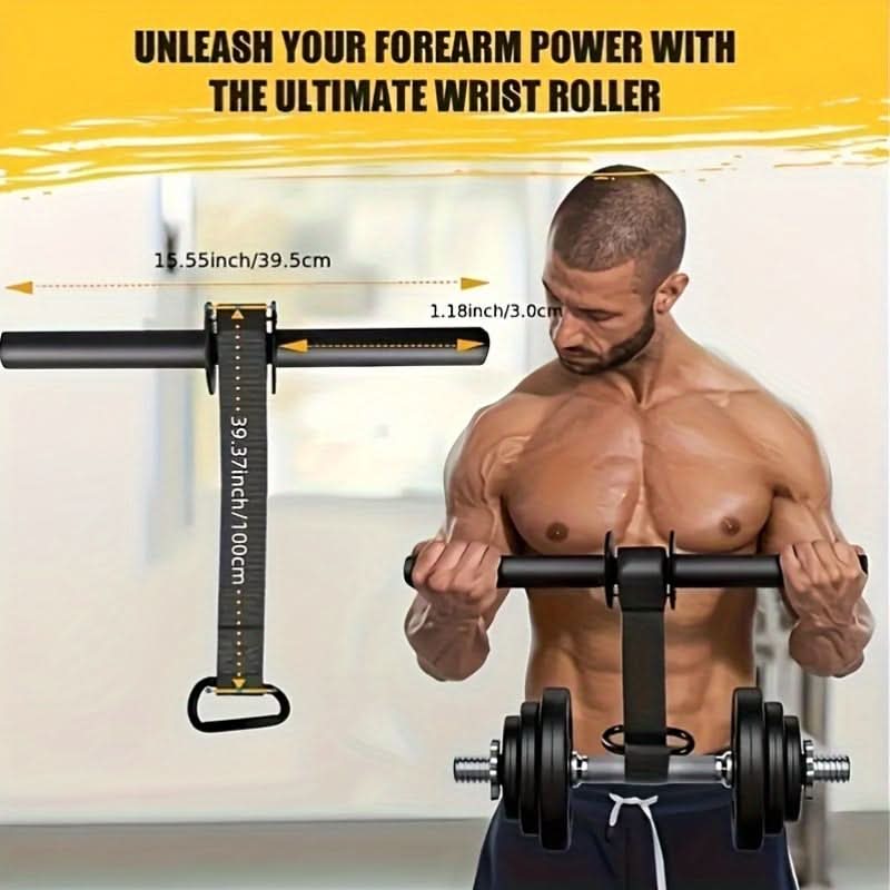 Iron Wrist and Forearm Strength Trainer for Grip Enhancement and Muscle Growth