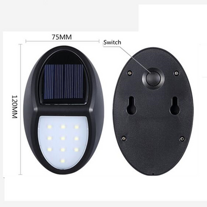Motion-Activated Solar Light for Safe Outdoor Areas