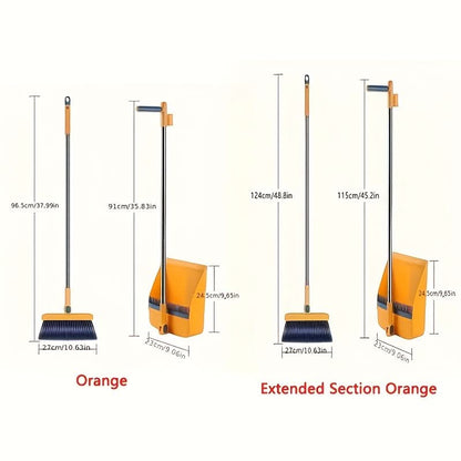 Long Handle Broom Set for Easy Sweeping