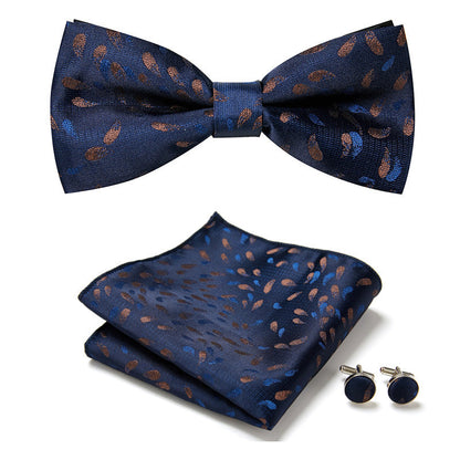 Three-Piece Set Featuring Stylish Bowties