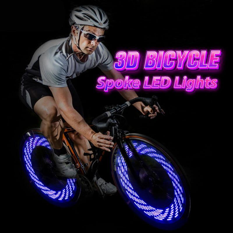 3D Bicycle Wheel Spoke LED Light Set