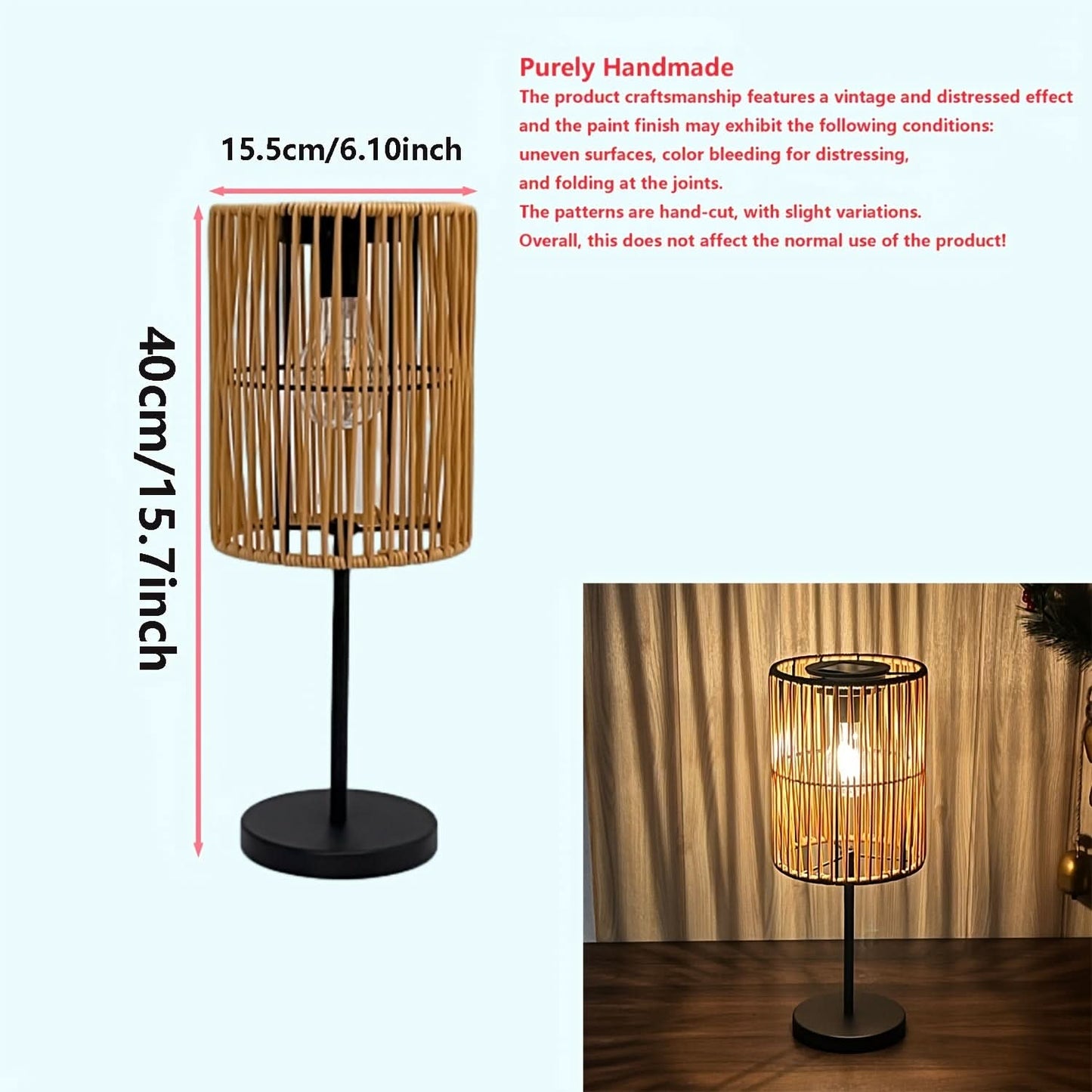 Solar Lantern for Bistro and Café Decor