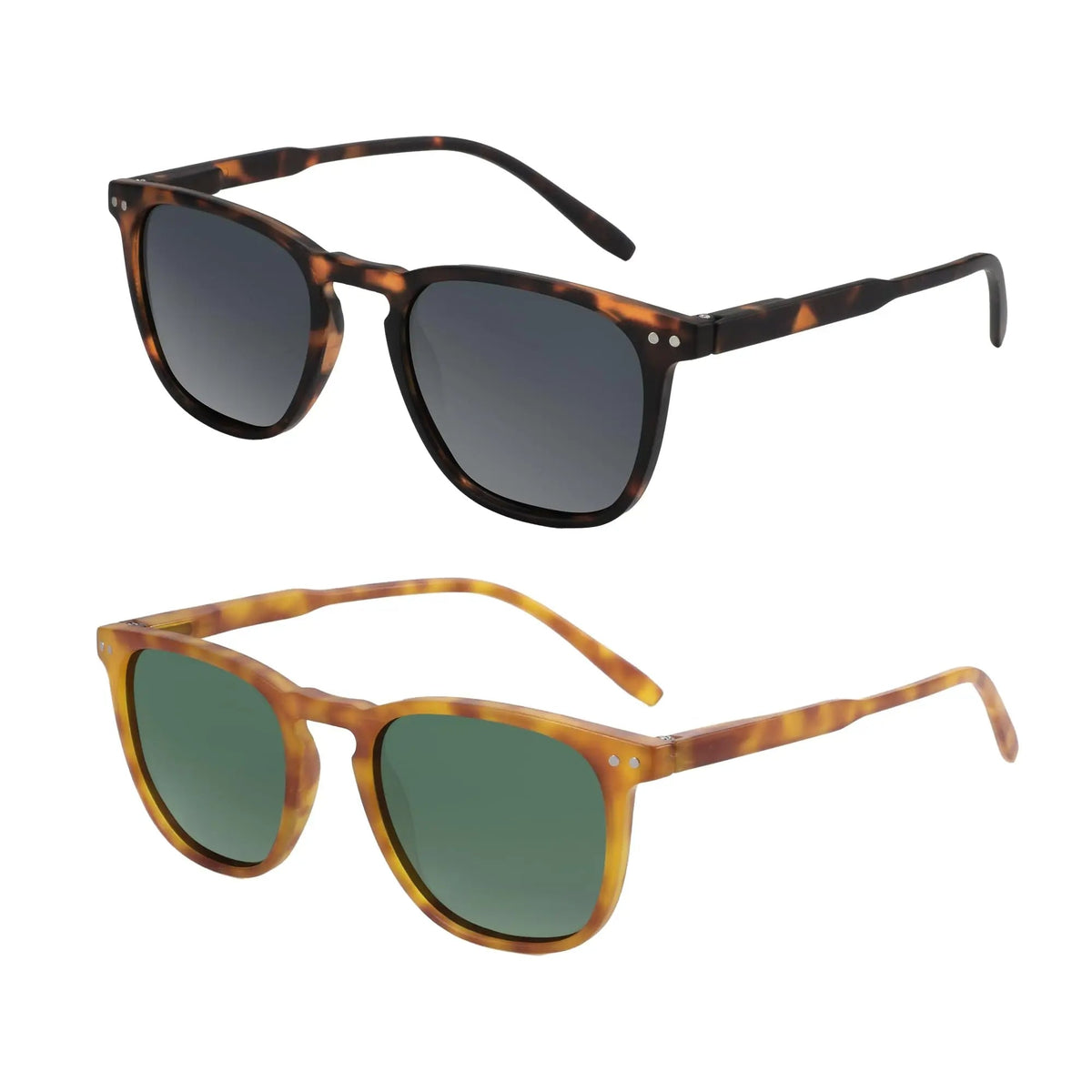 Unisex Round Polarized Sunglasses in Vintage Retro Style