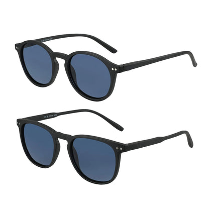 Unisex Round Polarized Sunglasses in Vintage Retro Style