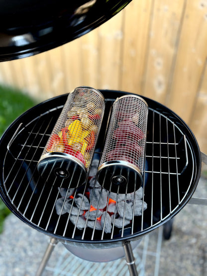 Food Flipper for BBQ – Easily Turn Food Without Falling Apart or Burning