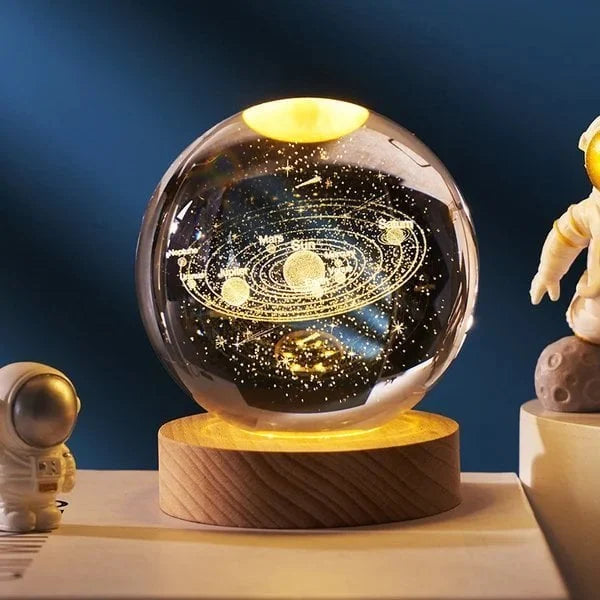 Celestial Sphere - Illuminated Galaxy Globe for Home Decor