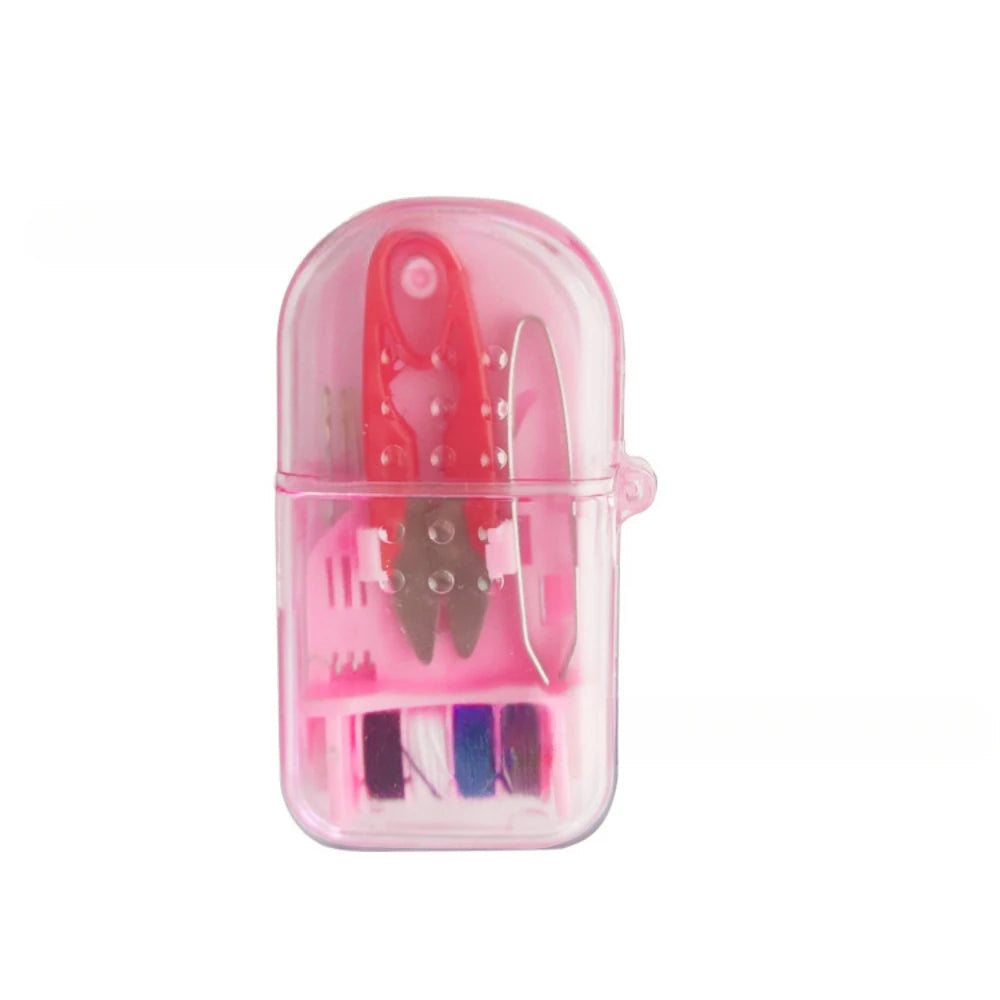 Compact Mini Sewing Kit for Travel | Portable with Macaron Color Options